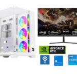 FLASH POINT I5-14th RTX 5060 8GB Gaming PC With Monitor