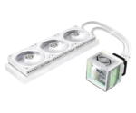 ⁦ASROCK STEEL LEGEND  360MM ALL-IN-ONE CPU LIQUID COOLER WITH 3.4 LCD DISPLAY -WHITE⁩ - الصورة ⁦6⁩