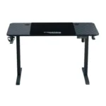 ⁦Twisted Minds Paradox Adjustable Gaming Desk, 120x60 cm, with Cup Shelf, Headphone Hook, Mousepad⁩ - الصورة ⁦2⁩