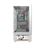 ⁦Darkflash DS950V ATX PC Case with 6 ARGB fans - White⁩ - الصورة ⁦5⁩