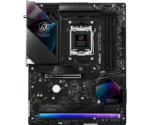 ⁦ASRock B850 Riptide WiFi AM5 ATX Motherboard, AMD B850 Chipset, 4x DDR5 DIMM Slots, 256GB Max Memory, 1x PCIe 5.0 x16, 4x M.2 Slots, Black⁩ - الصورة ⁦3⁩