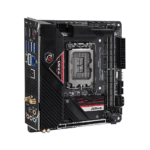 ⁦ASRock Z690 Phantom DDR5 WIFI 6E - Gaming Motherboard - ITX / TB4 - Black⁩ - الصورة ⁦4⁩