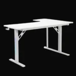 ⁦Cougar RGB R Gaming Desk (Left Side) 140 x 60 x 100 cm - White⁩ - الصورة ⁦5⁩