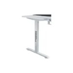 ⁦Twisted Minds Paradox Adjustable Gaming Desk, 120x60 cm, with Cup Shelf, Headphone Hook, Mousepad-WHITE⁩ - الصورة ⁦4⁩