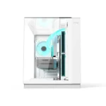 ⁦Acer V330 ATX Mid Tower Three Panel Front Top & Left Side Tempered Glass Case With 6 ARGB Fans - White⁩ - الصورة ⁦3⁩