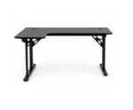 Cougar RGB L Gaming Desk (LEFT Side) 140 x 60 x 100 cm - Black