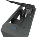 ⁦Aigo darkFlash DLV22 ATX Tempered Glass PC Case, BLACK⁩ - الصورة ⁦3⁩