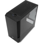 ⁦Aigo darkFlash DLV22 ATX Tempered Glass PC Case, BLACK⁩ - الصورة ⁦2⁩