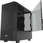 Aigo darkFlash DLV22 ATX Tempered Glass PC Case, BLACK