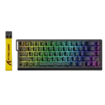 Attack Shark X68HE Wired Mechanical Gaming Keyboard - Rapid Trigger, Hall Effect Switches, RGB Lighting  BLACK