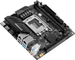 ⁦MS-Challenger H610 ITX 2LAN V3 Intel Core  DDR4 Motherboard - Black⁩ - الصورة ⁦3⁩