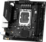 ⁦MS-Challenger H610 ITX 2LAN V3 Intel Core  DDR4 Motherboard - Black⁩ - الصورة ⁦5⁩