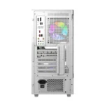⁦Darkflash DS950V ATX PC Case with 6 ARGB fans - White⁩ - الصورة ⁦7⁩
