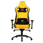 Leather Gaming Chair with Headrest HE