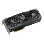 ⁦PNY Triple Fan Nvidia GeForce RTX 5070 Ti 16GB Overclocked Graphics Card - Black⁩ - الصورة ⁦4⁩