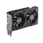 ⁦PNY GEFORCE RTX 3050 VERTO 6GB GDDR6 Dual Fan Graphics Card - Black⁩ - الصورة ⁦3⁩