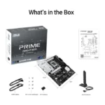 ⁦Asus Prime Intel Core Ultra Z890-P Wifi 7 DDR5 Gaming Motherboard⁩ - الصورة ⁦3⁩