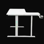 ⁦Cougar RGB R Gaming Desk (Left Side) 140 x 60 x 100 cm - White⁩ - الصورة ⁦4⁩