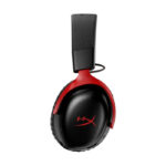 ⁦HyperX Cloud III S  Wireless/Bluetooth Gaming Headset -Red⁩ - الصورة ⁦3⁩