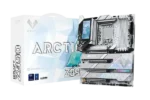⁦MS-iCraft Z890 ARCTIC  WIFI 7  Intel Core Ultra DDR5 Motherboard - White⁩ - الصورة ⁦2⁩