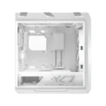 ⁦Asus Rog Strix Helios II GX601S EATX Mid-Tower Aluminum Frame Fornt & Left Side Tempered Glass Panel Case - White⁩ - الصورة ⁦4⁩