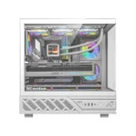 ⁦Darkflash DS950V ATX PC Case with 6 ARGB fans - White⁩ - الصورة ⁦2⁩