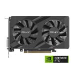 PNY GEFORCE RTX 3050 VERTO 6GB GDDR6 Dual Fan Graphics Card - Black