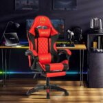 ⁦ROYAL GC-905 - Gaming Chair On Adjustable And Ergonomic, RED⁩ - الصورة ⁦2⁩