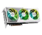 ⁦ASRock AMD Radeon - RX 9070 XT Steel Legend GDDR6 16GB - Graphics Card - White⁩ - الصورة ⁦3⁩
