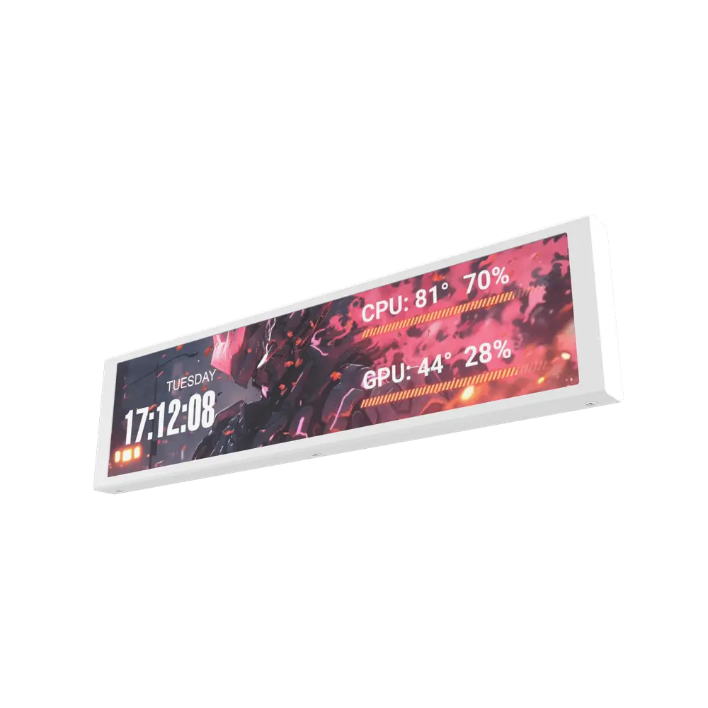 617909502406abfbb605a02d4_68492754_c_e1e1e1-ffffff-d6d6d6.webp Darkflash V92 9.2'' IPS Display Screen - White - الصورة 1