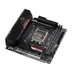 ⁦ASRock Z690 Phantom DDR5 WIFI 6E - Gaming Motherboard - ITX / TB4 - Black⁩ - الصورة ⁦3⁩