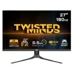 Twisted Minds Blaze Series Flat 27" QHD - 180HZ 0.5MS Fast IPS HDMI 2.1 Gaming Monitor