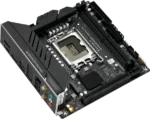 ⁦MS-Challenger H810ITX WIFI  Intel Core Ultra DDR5 Motherboard - Black⁩ - الصورة ⁦2⁩