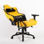 ⁦Leather Gaming Chair with Headrest HE⁩ - الصورة ⁦3⁩