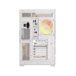 ⁦Darkflash C280 E-ATX Full-Tower PC Gaming Case, 7×ARGB Fans Included, 270° Tempered Glass, Reverse Connection Motherboard Compatible, 360mm Radiator Support, White | C280W⁩ - الصورة ⁦7⁩