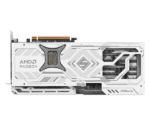 ⁦ASRock AMD Radeon - RX 9070 XT Steel Legend GDDR6 16GB - Graphics Card - White⁩ - الصورة ⁦4⁩