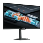 ⁦GIGABYTE M27Q3 27 Inch 300Hz QHD HDMI 2.1 1ms Gaming Monitor - Black⁩ - الصورة ⁦2⁩
