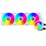 PC Cooler DA360 Pro ARGB CPU Liquid Cooler - WHITE
