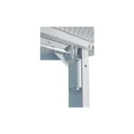⁦Twisted Minds Paradox Adjustable Gaming Desk, 120x60 cm, with Cup Shelf, Headphone Hook, Mousepad-WHITE⁩ - الصورة ⁦3⁩