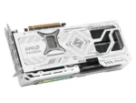 ⁦ASRock AMD Radeon - RX 9070 XT Steel Legend GDDR6 16GB - Graphics Card - White⁩ - الصورة ⁦8⁩