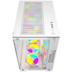 ⁦Twisted Minds Bullet-07 Mid Tower Gaming Case - White⁩ - الصورة ⁦6⁩