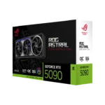 ASUS ROG ASTRAL NVIDIA GEFORCE RTX 5090 OC 32GB GDDR7 DLSS 4 Graphics Card - Black