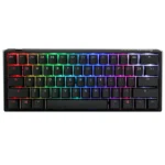 DUCKY ONE 3 MINI HOT SWAP Blue Switch Cherry RGB Wired Mechanical Gaming Keyboard Arabic - Classic Black