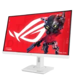 ⁦ASUS ROG STRIX XG27UCG 27 Inch 160Hz 4K UHD HDMI 2.1 1ms Fast IPS Gaming Monitor - White⁩ - الصورة ⁦3⁩