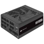 ⁦CORSAIR HX1000i 1000W Platinum Fully Modular Ultra-Low Noise ATX Power Supply (UK) - Black⁩ - الصورة ⁦8⁩