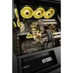 ⁦CORSAIR HX1000i 1000W Platinum Fully Modular Ultra-Low Noise ATX Power Supply (UK) - Black⁩ - الصورة ⁦14⁩