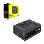 CORSAIR HX1000i 1000W Platinum Fully Modular Ultra-Low Noise ATX Power Supply (UK) - Black