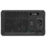 ⁦CORSAIR HX1000i 1000W Platinum Fully Modular Ultra-Low Noise ATX Power Supply (UK) - Black⁩ - الصورة ⁦4⁩